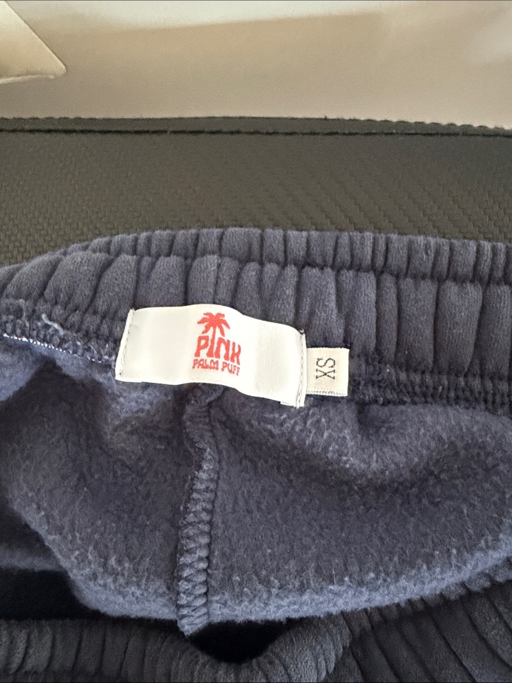 Pink Palm Puff Sweatpants - Picture 3 of 3